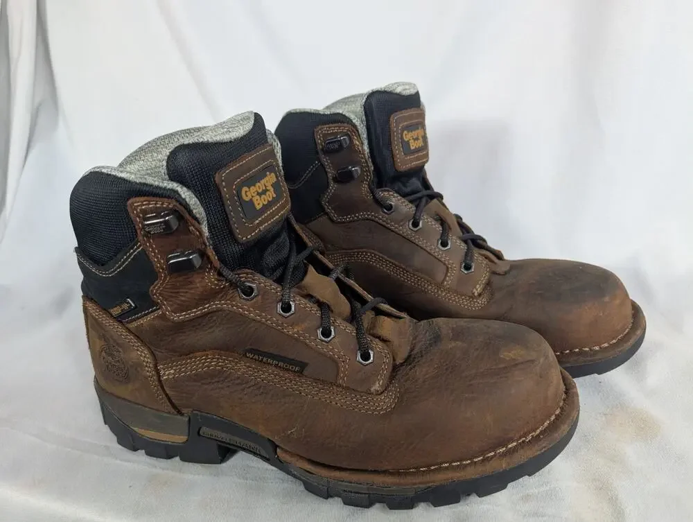 Georgia Boot Mens 9.5M Eagle One Waterproof Work Boots GB00312